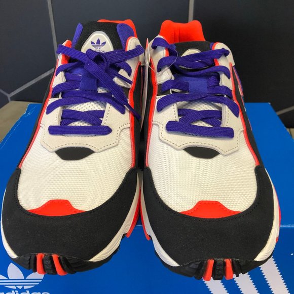 New Adidas Yung-96 Chasm Beige Purple Sneakers - Picture 3 of 5